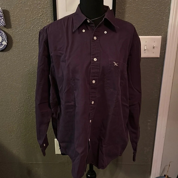 Purple Eddie Bauer Button Up - Picture 1 of 4